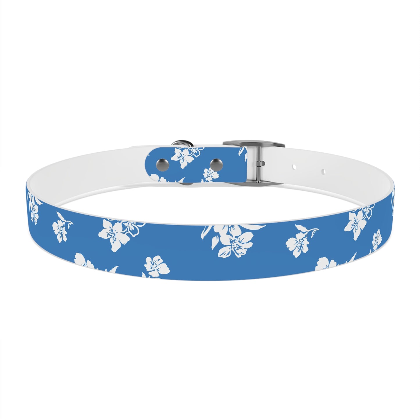 Inky Floral Dog Collar