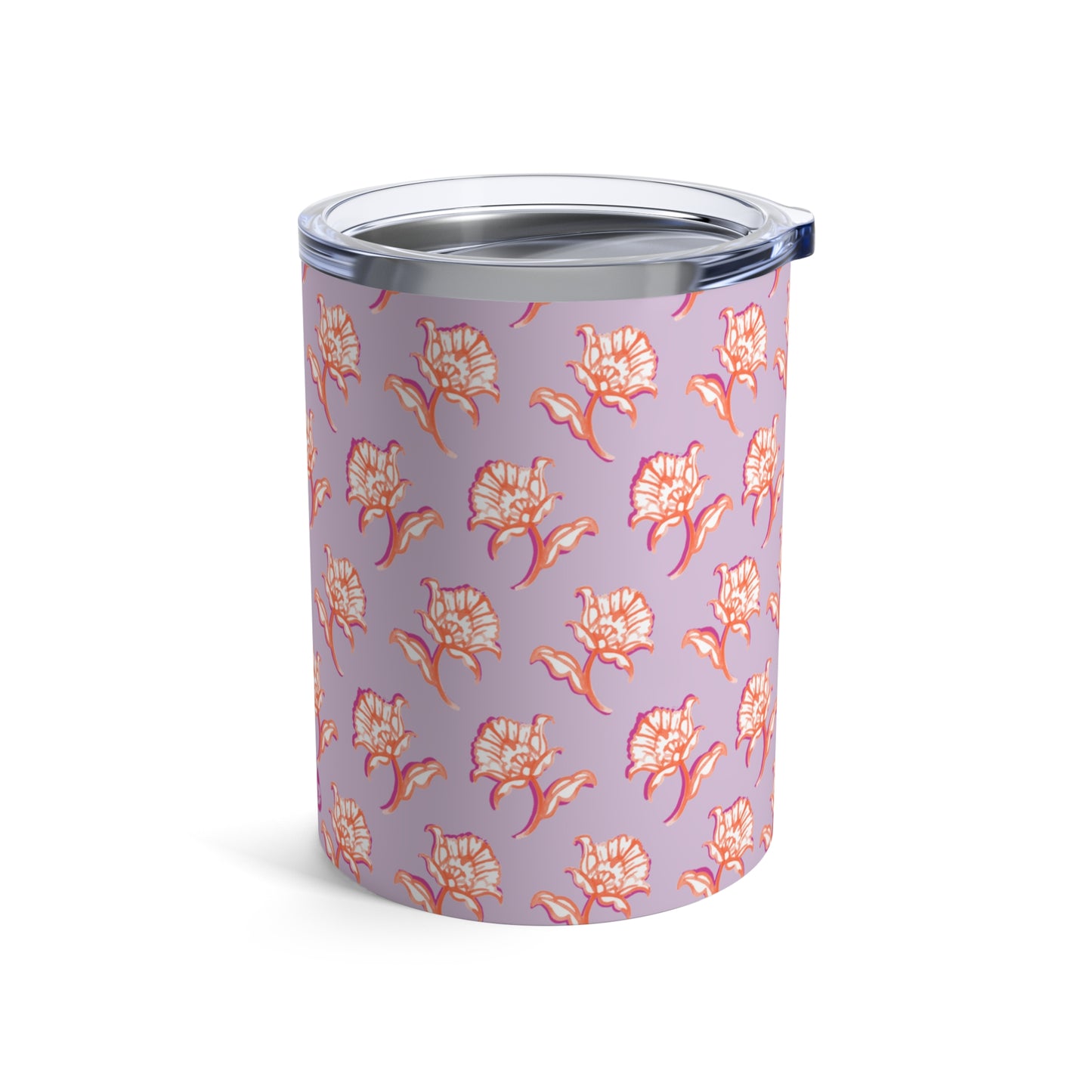 Watercolor Woodblock Tumbler 10oz