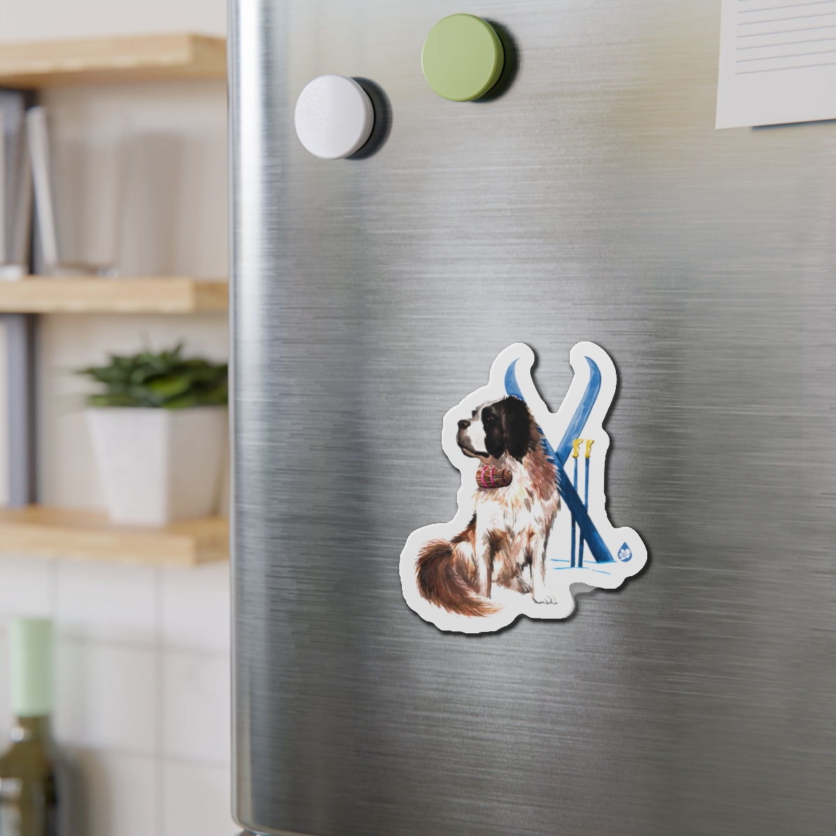 Snow Dog Magnet