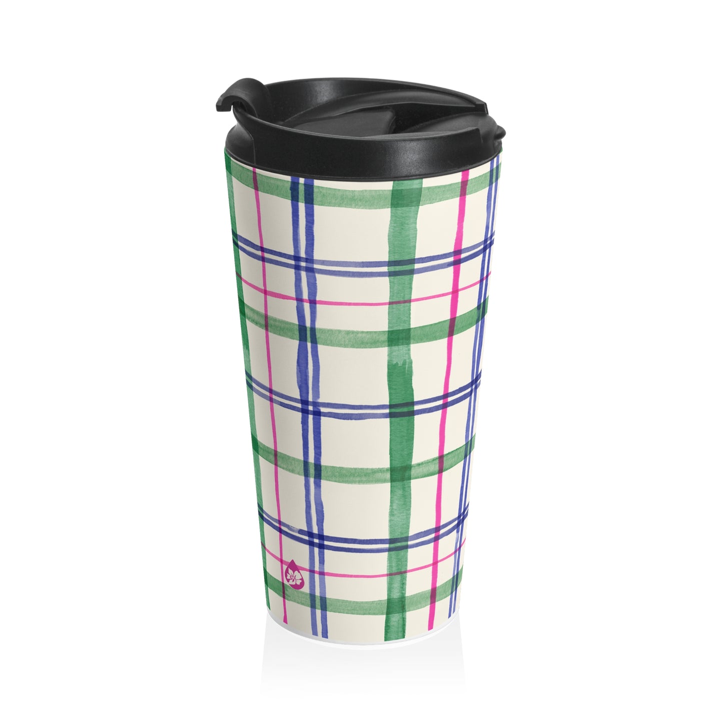Alpine Plaid Travel Mug