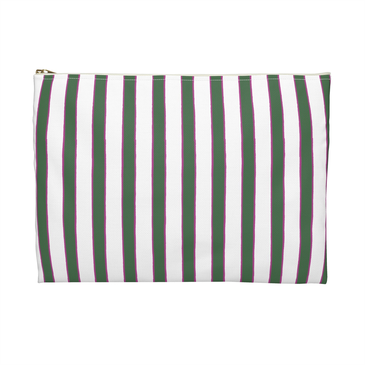 Prep Stripe Zip Pouch