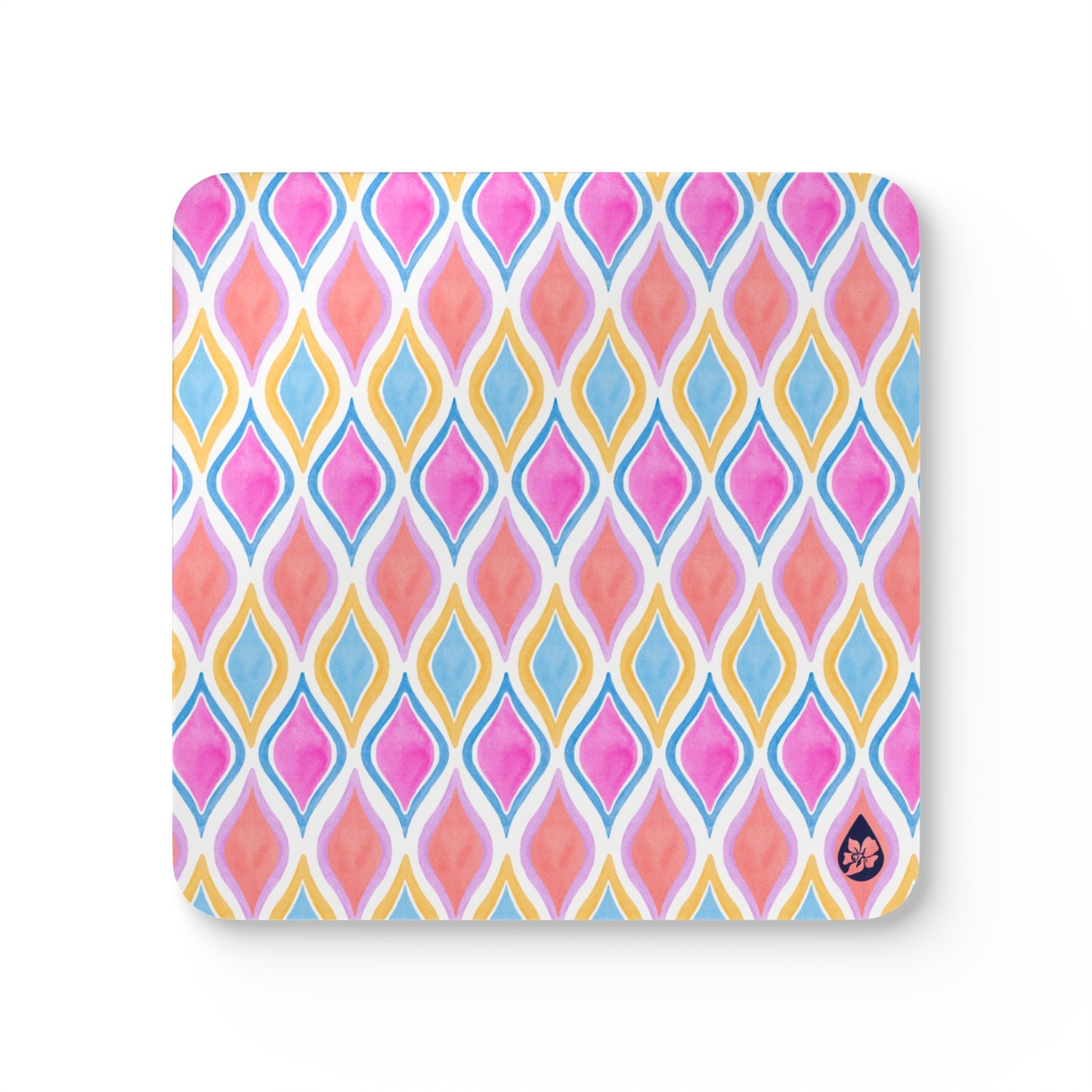 Painted Geo Coaster Set