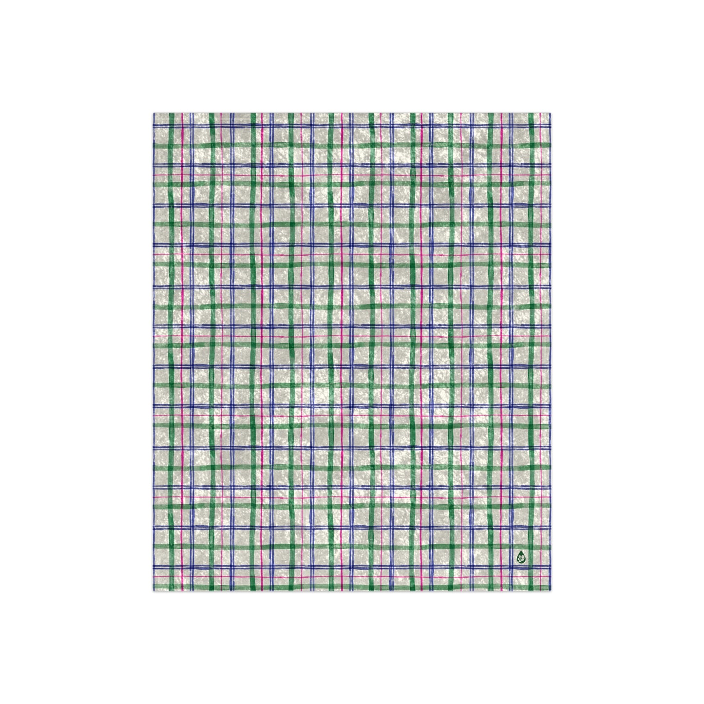 Alpine Plaid Velvet Blanket