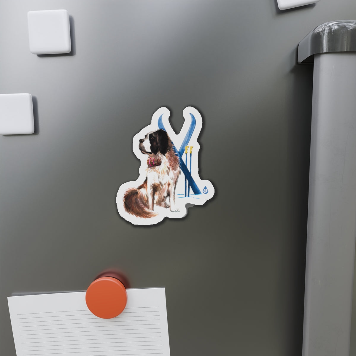 Snow Dog Magnet