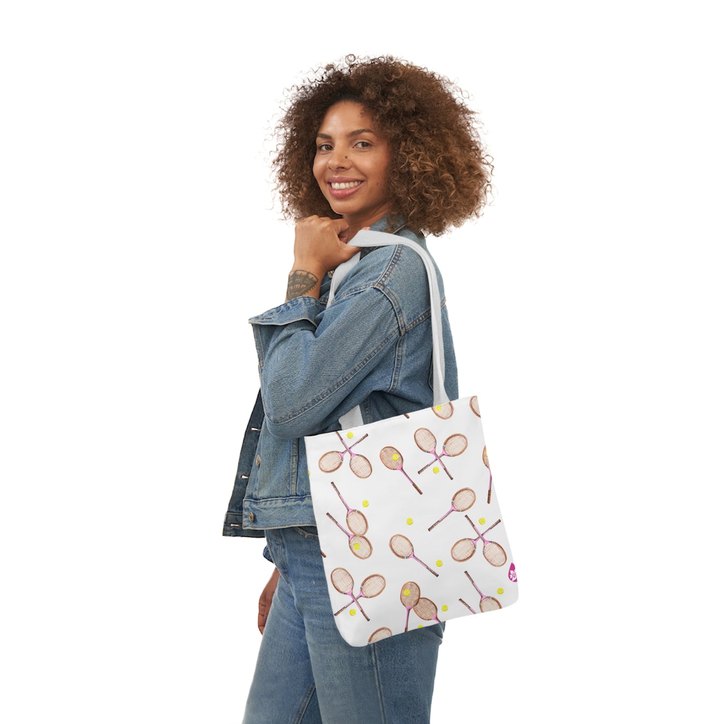 Match Point Canvas Tote Bag