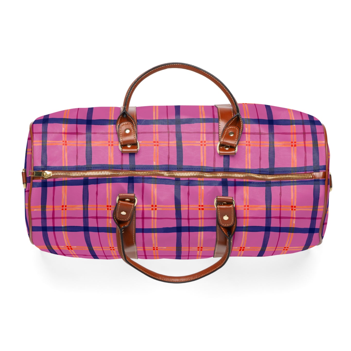 Alpine Plaid Waterproof Travel Bag