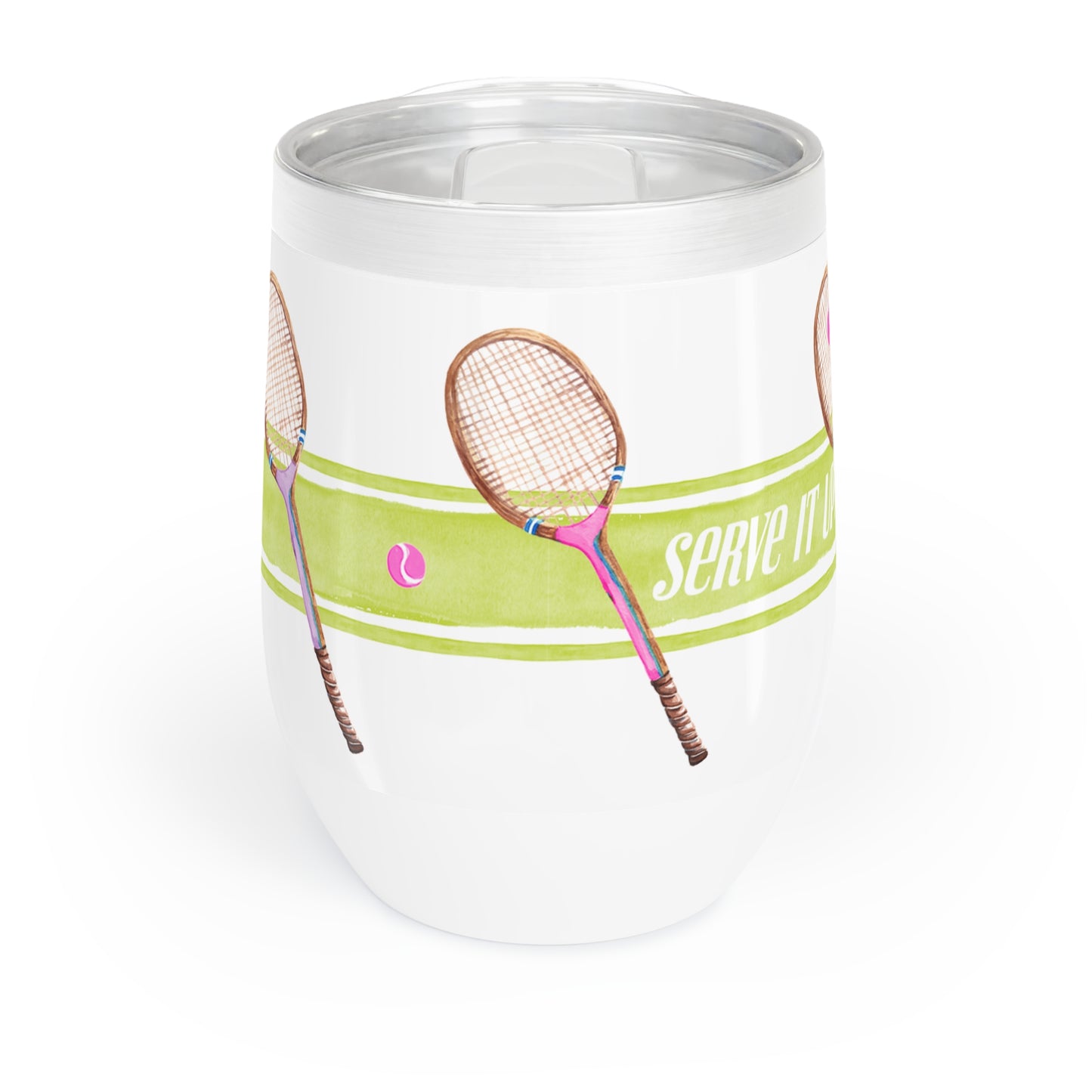 'Serve It Up' Wine Tumbler