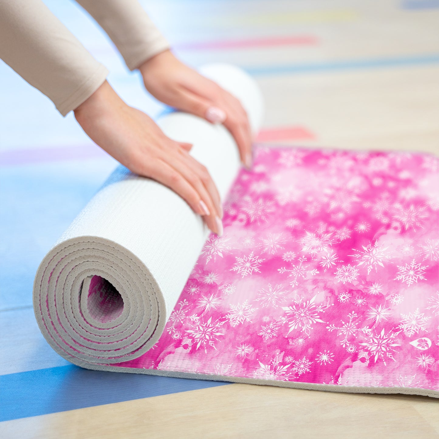 Freeze The Day Yoga Mat
