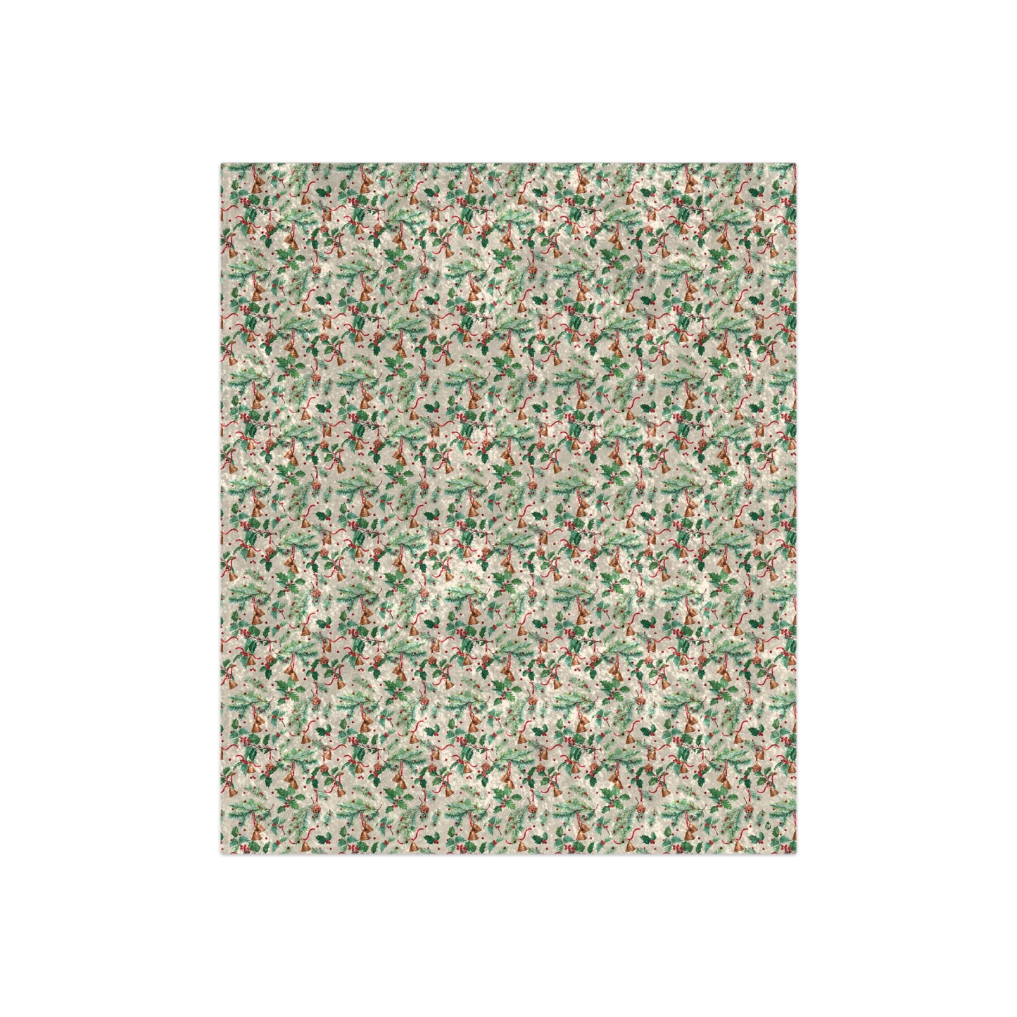 Winter Berries Velvet Blanket