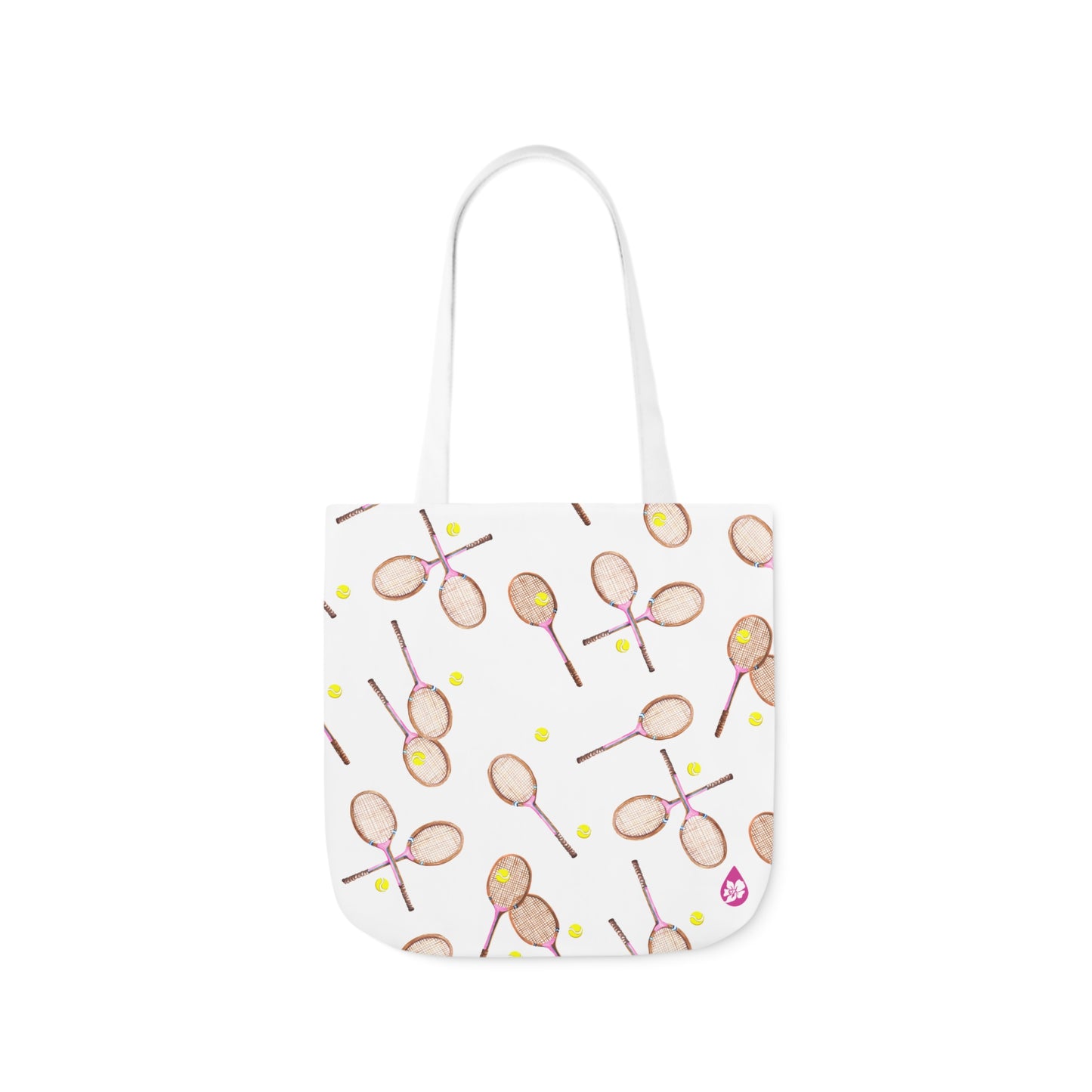 Match Point Canvas Tote Bag