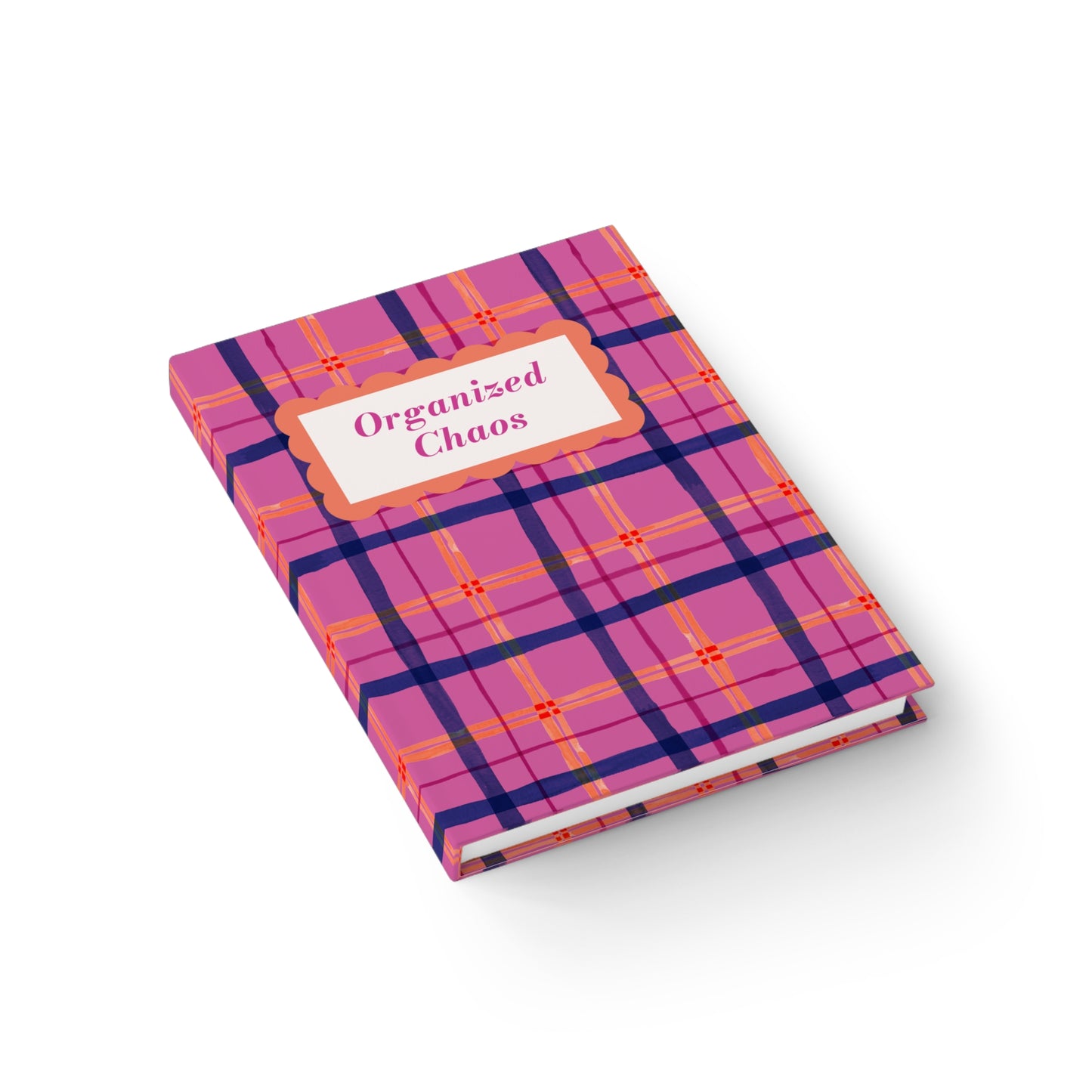 Alpine Plaid Hardcover Journal