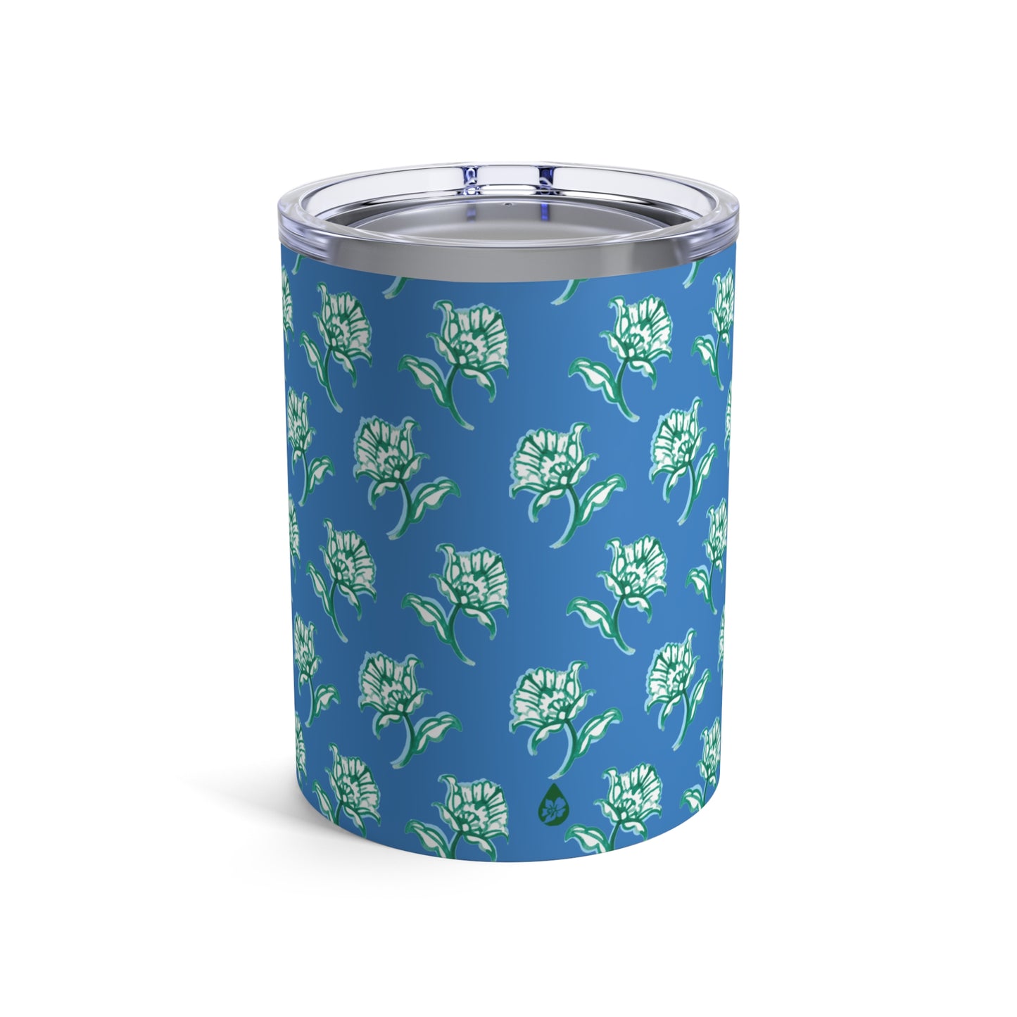 Watercolor Woodblock Tumbler 10oz