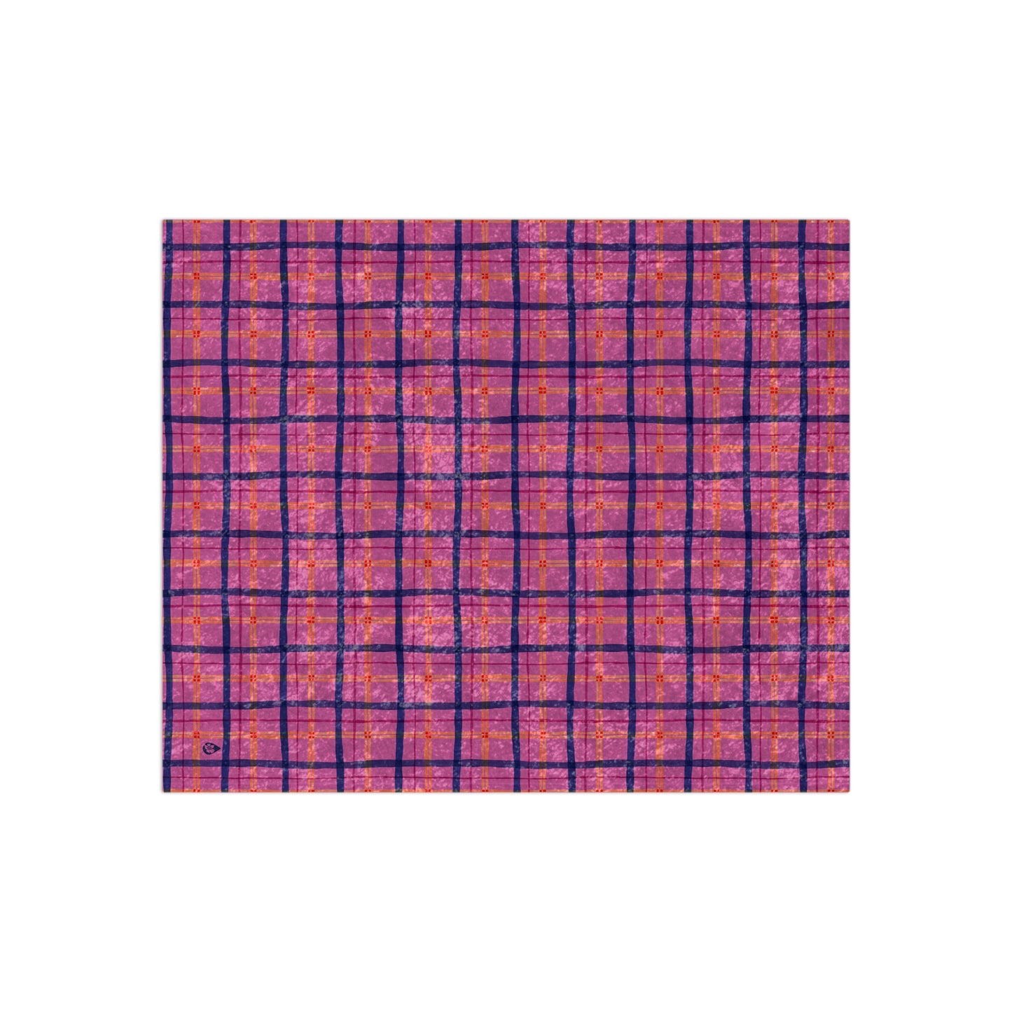 Alpine Plaid Velvet Blanket