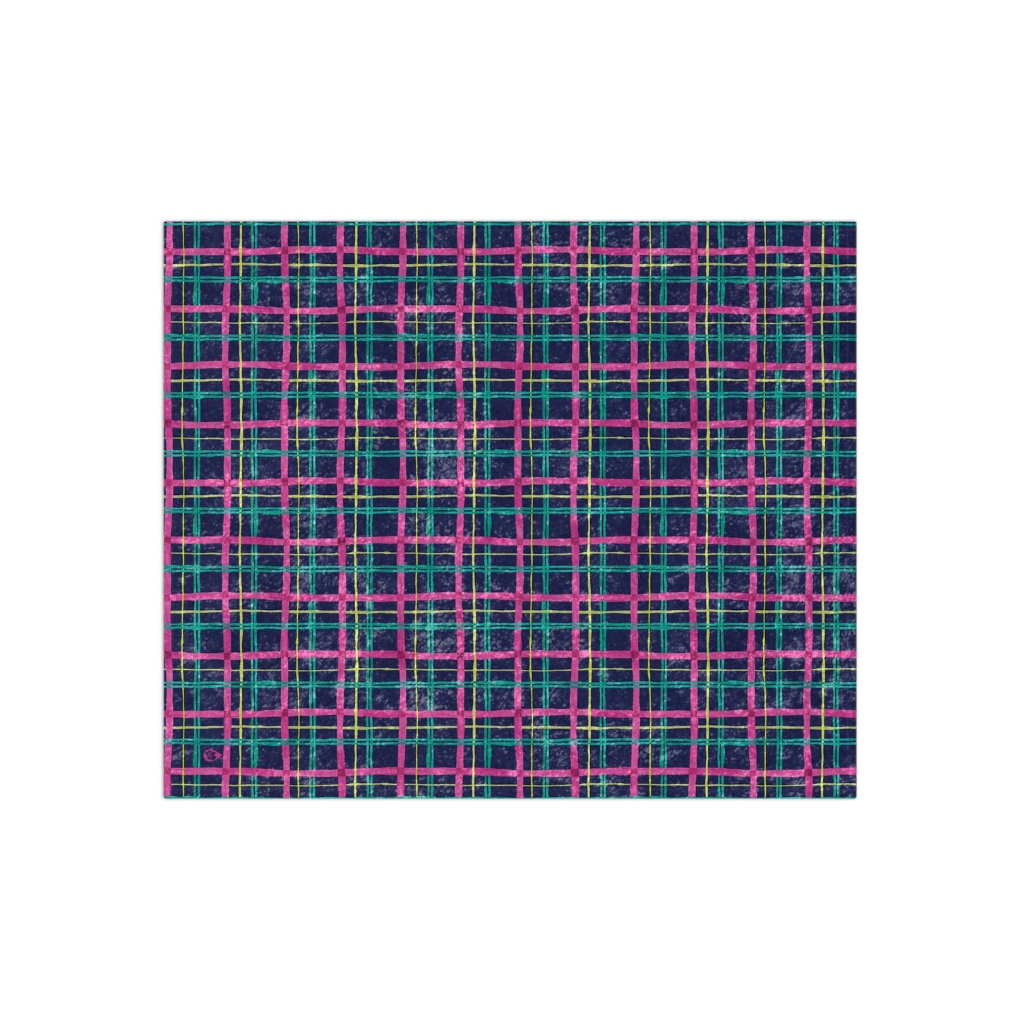 Alpine Plaid Velvet Blanket