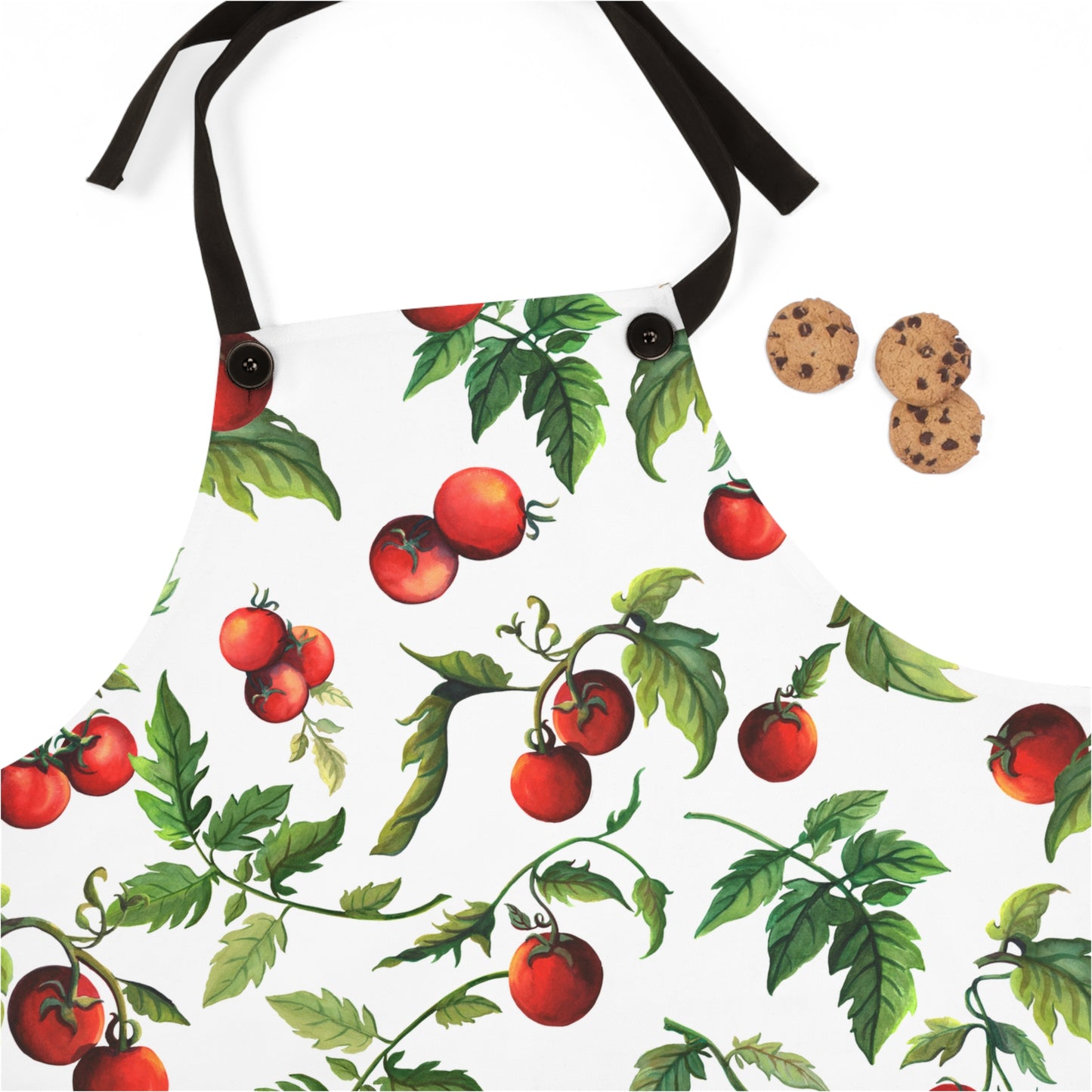 Close up view of Tomato Tomato kitchen Apron