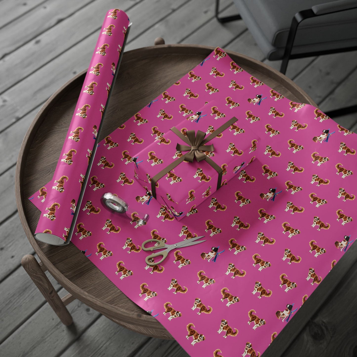 Snow Dog - Wrapping Paper