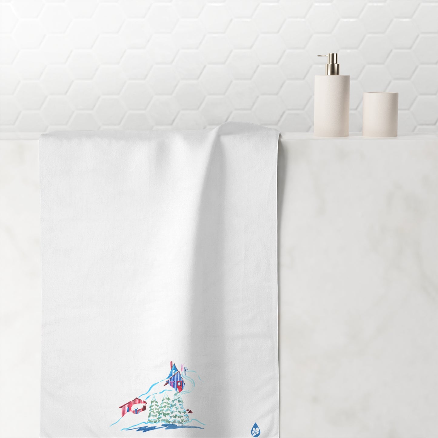 Ski Chalet Mink-Cotton Towel
