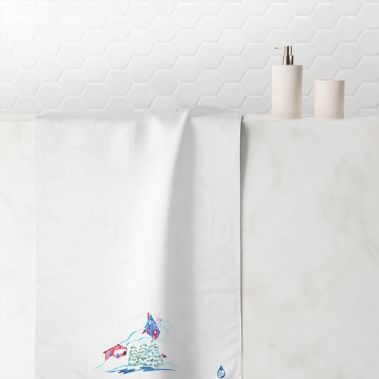 Ski Chalet Mink-Cotton Towel