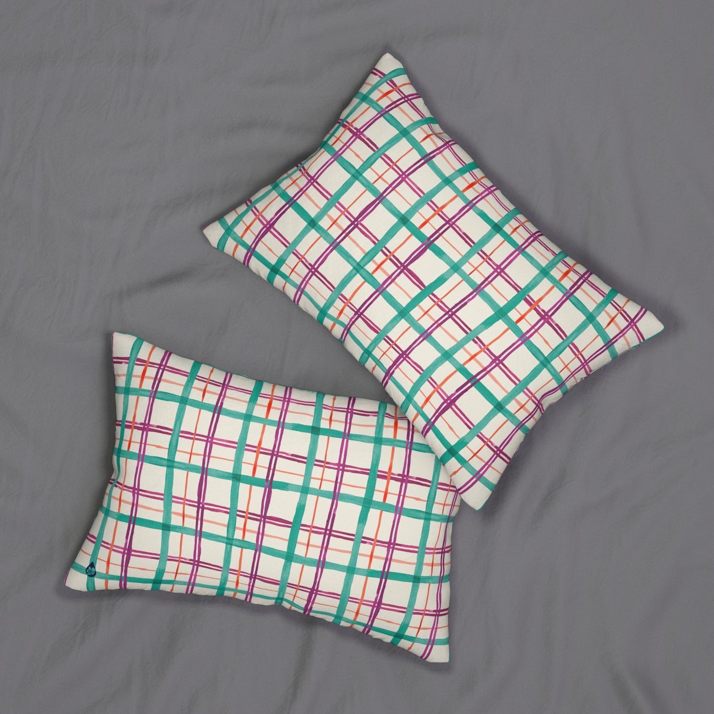 Alpine Plaid Lumbar Pillow