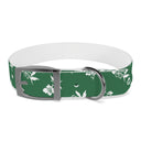 Inky Floral Dog Collar
