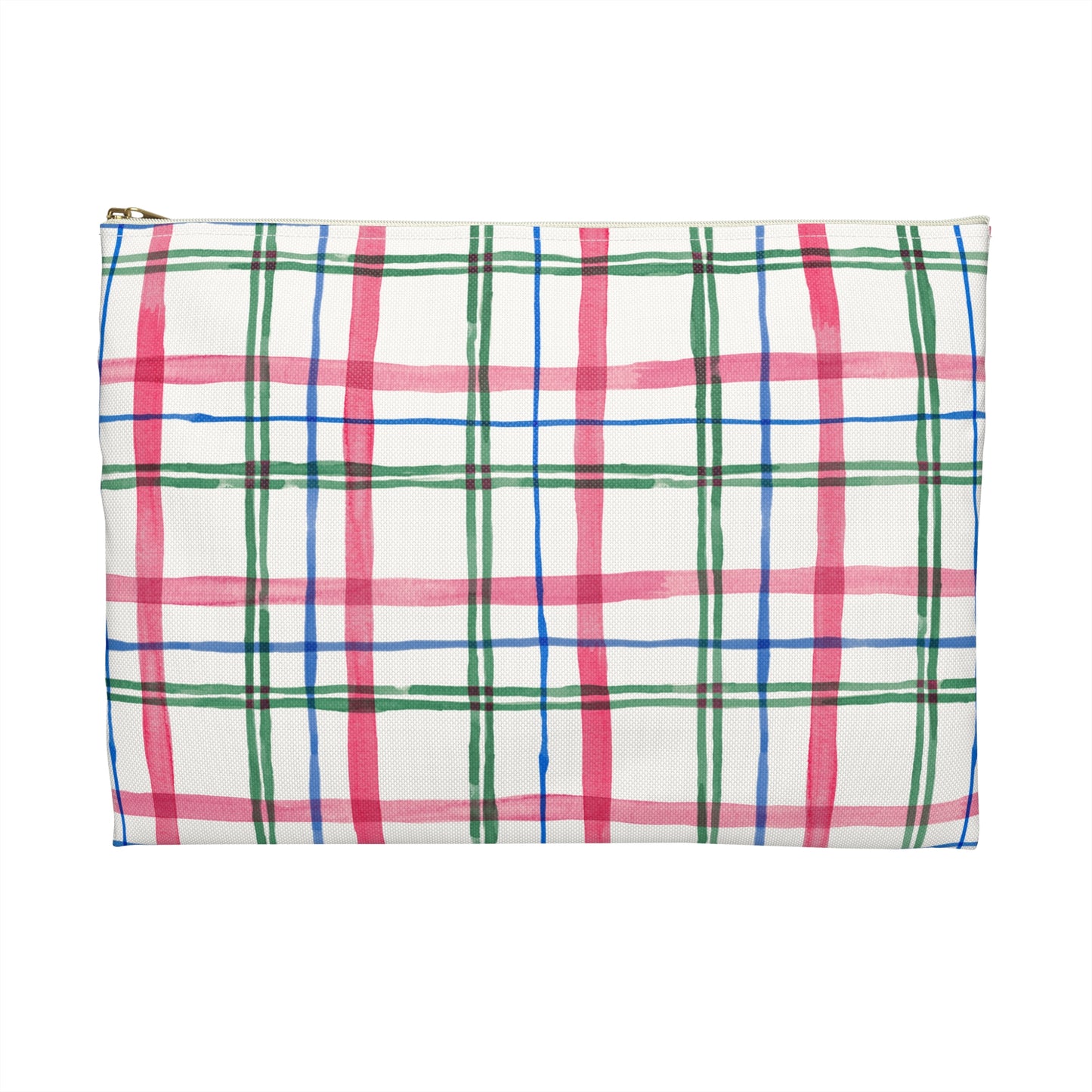 Alpine Plaid Zip Pouch