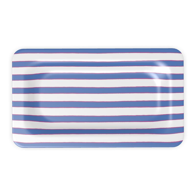 Prep Stripe Accent Dish