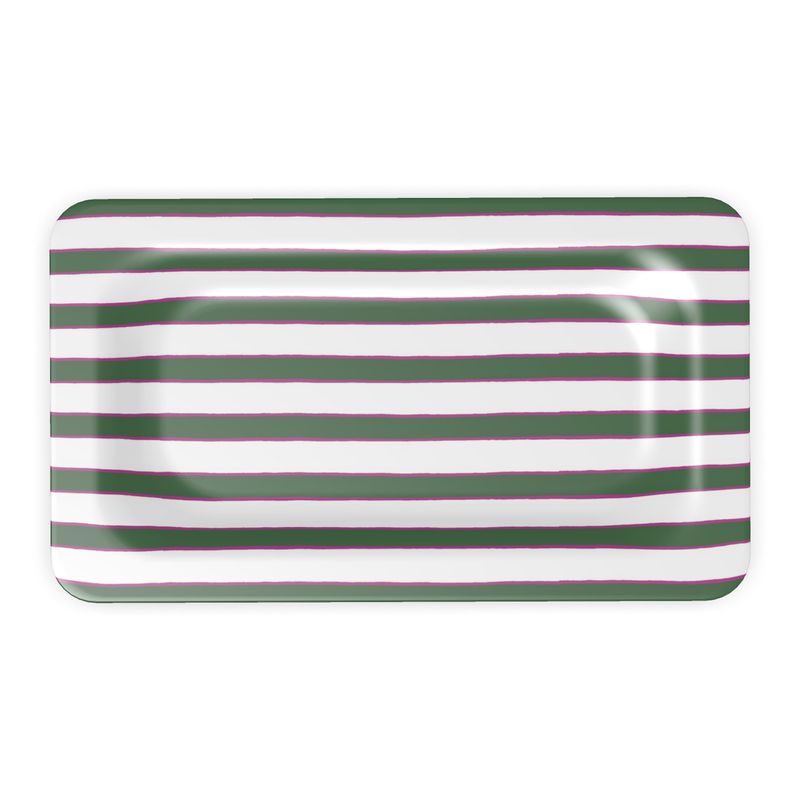 Prep Stripe Accent Dish