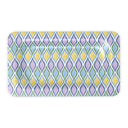 Painted Geo Accent Dish