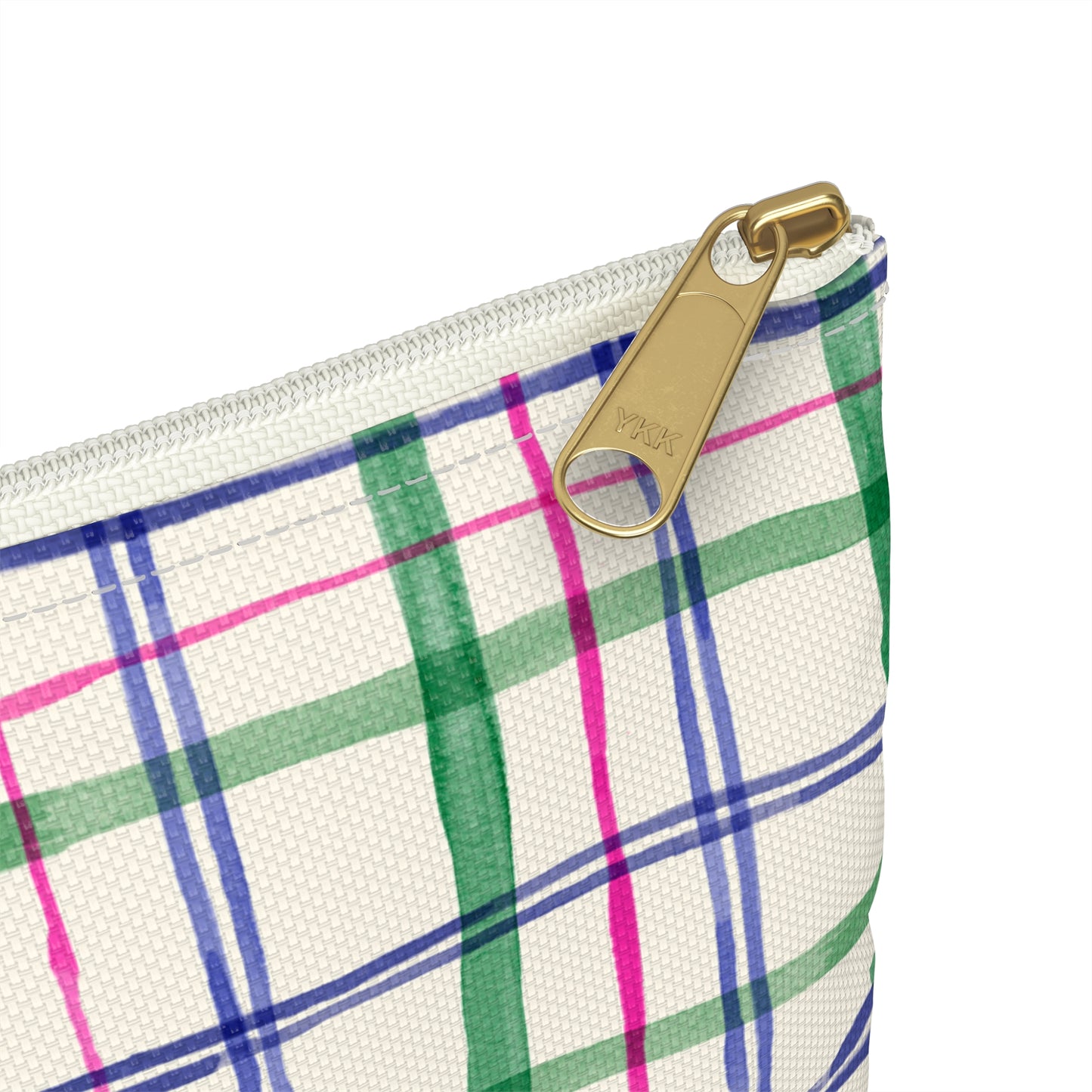 Alpine Plaid Zip Pouch
