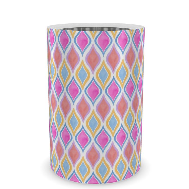 Painted Geo Wine Chiller