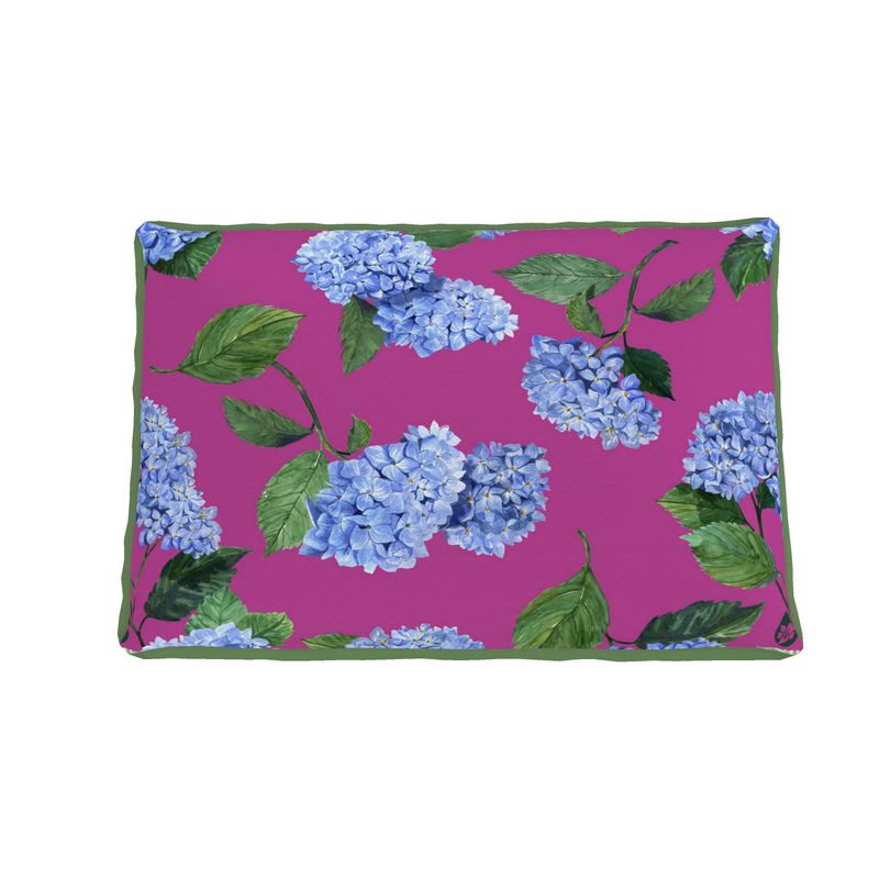 Hydrangea Dog Bed
