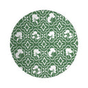 Shadow Garden Trellis Decorative Bowl in Tennis Grass Green Top View