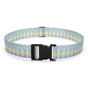 Painted Geo Luggage Strap