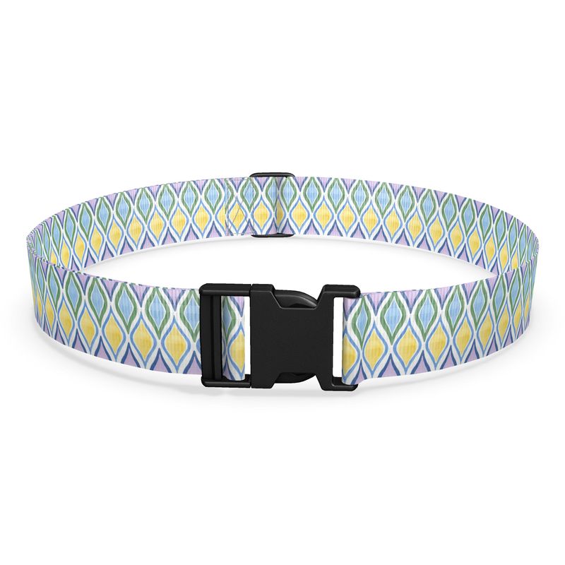 Painted Geo Luggage Strap