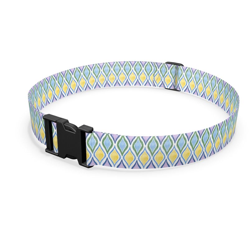 Painted Geo Luggage Strap
