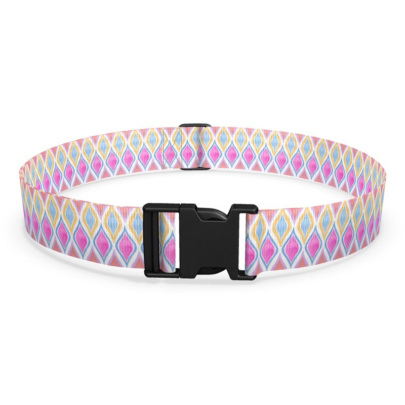 Painted Geo Luggage Strap