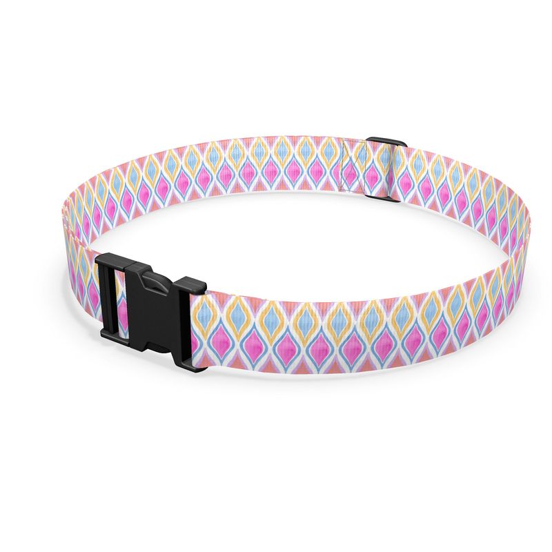 Painted Geo Luggage Strap