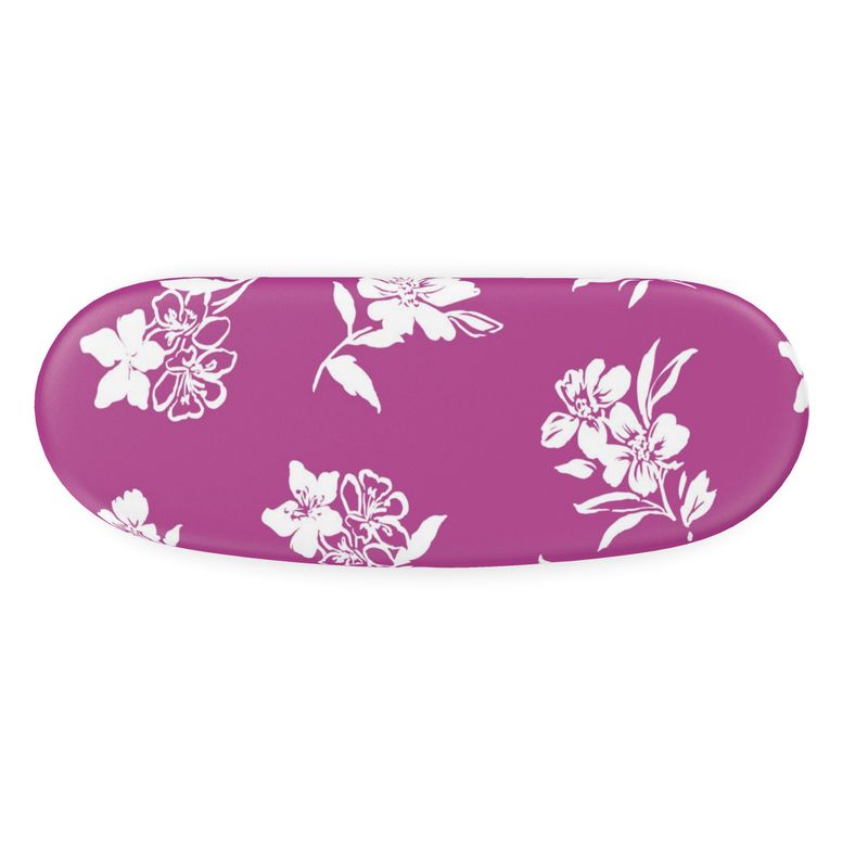 Inky Floral Glasses Case