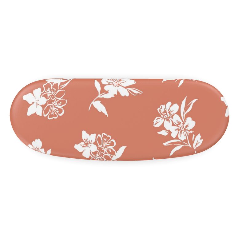 Inky Floral Glasses Case
