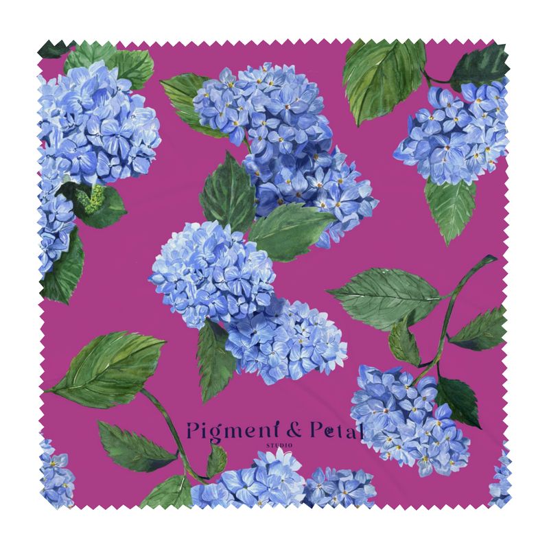 Hydrangea Glasses Case
