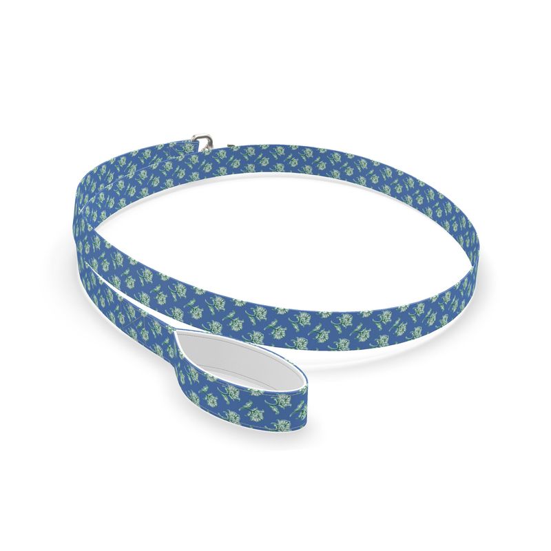 Watercolor Woodblock Dog Leash