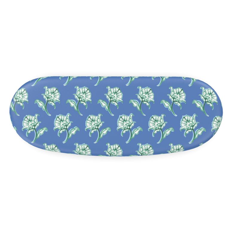Watercolor Woodblock Glasses Case
