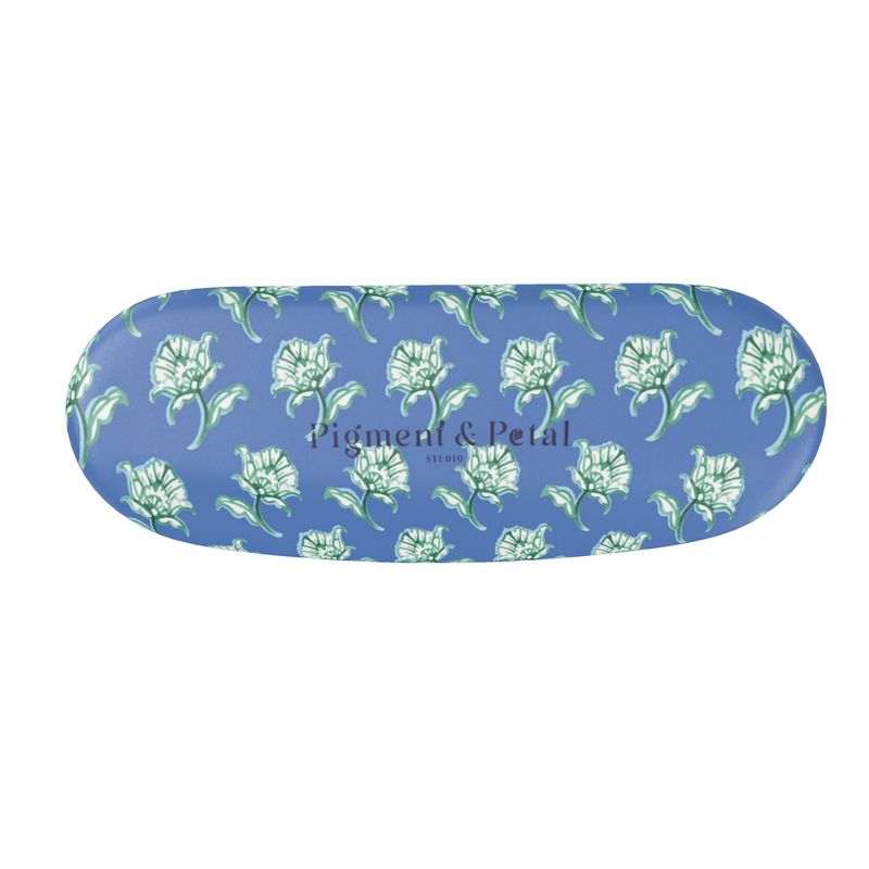 Watercolor Woodblock Glasses Case