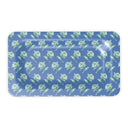 Watercolor Woodblock Tray Front View in Cloudless
