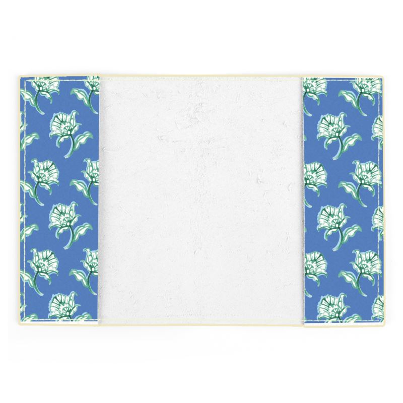 Watercolor Woodblock Passport Cover