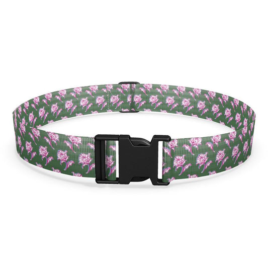 Watercolor Woodblock Luggage Strap