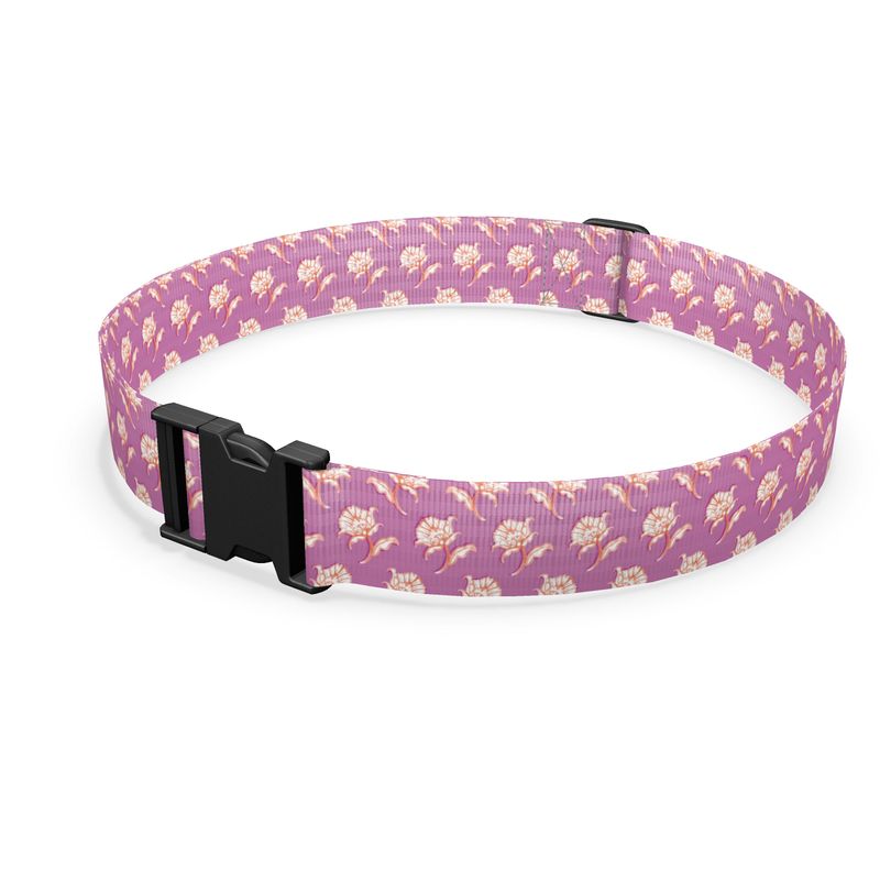 Watercolor Woodblock Luggage Strap