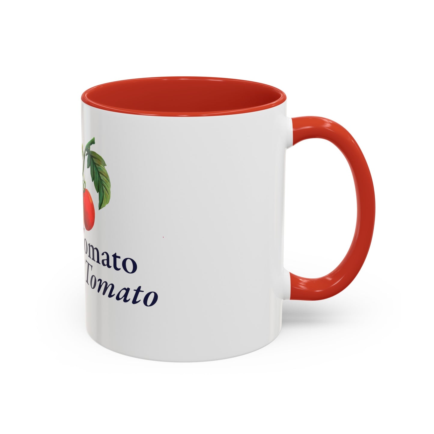 Side view of Tomato Tomato Coffee Mug