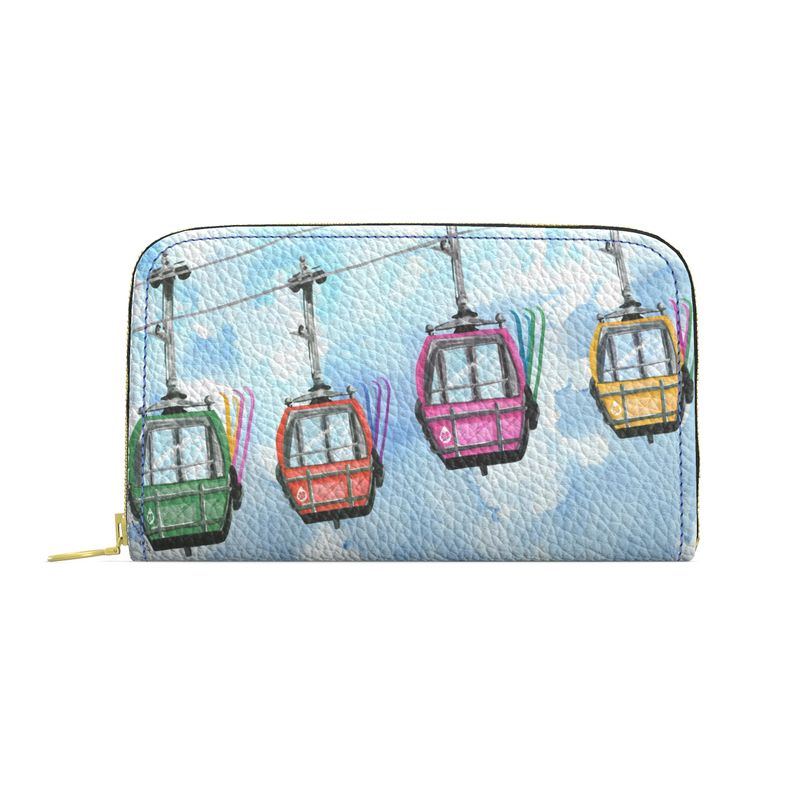 First Tracks Leather Zip Wallet