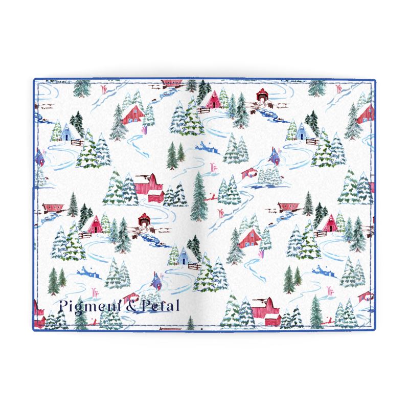 Ski Chalet Passport Cover